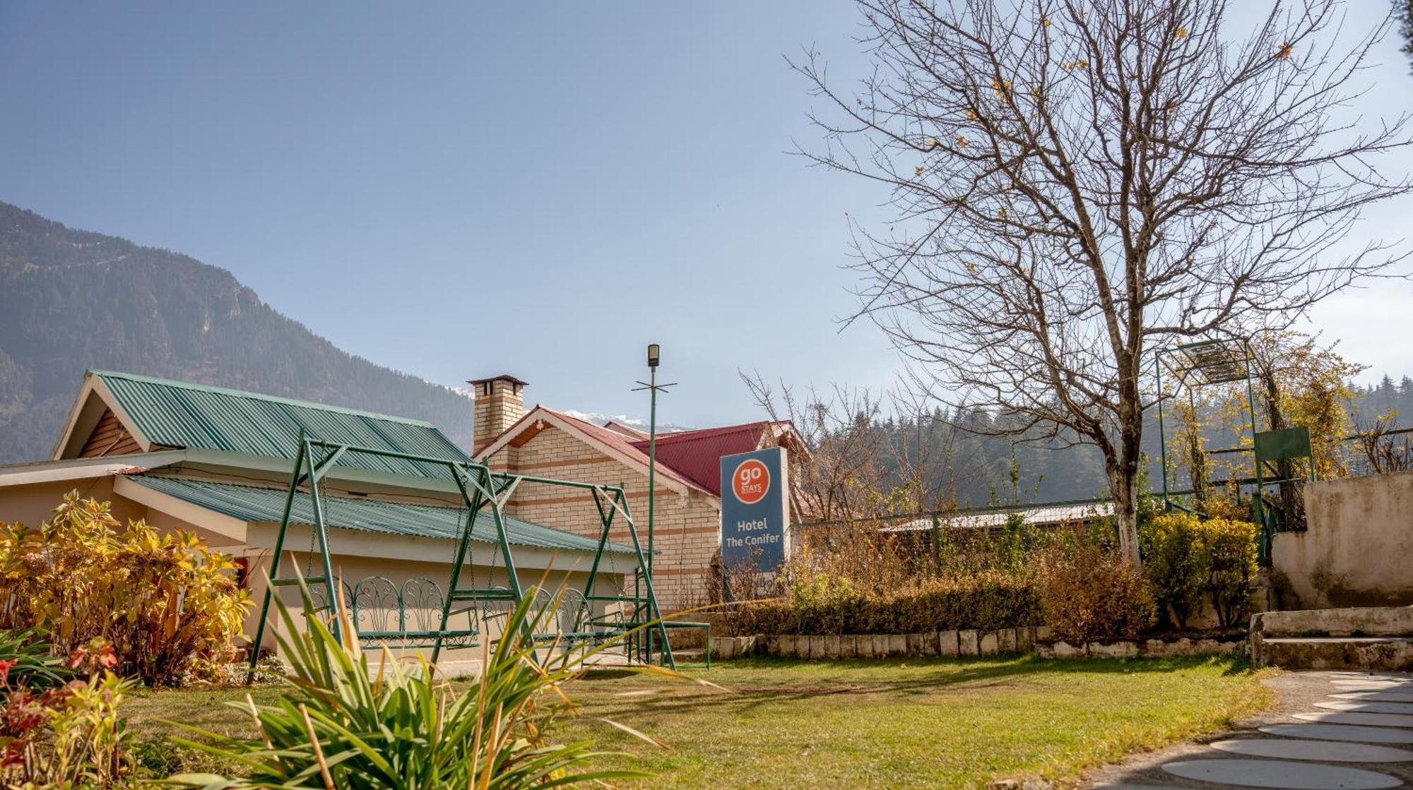 Hotel The Conifer Manāli Exterior foto